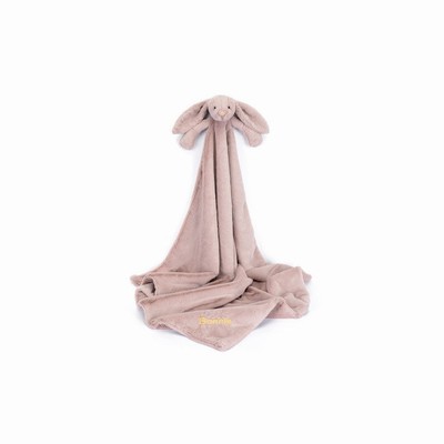 Jellycat Bashful Luxe Bunny Rosa UK | 02156ZFPO